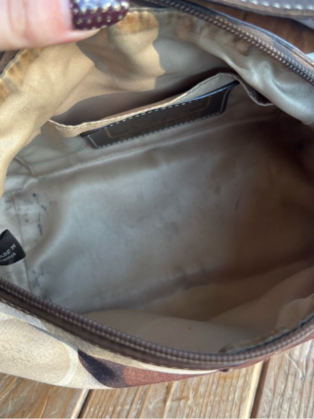 Coach Mini Hobo Handbag No. C0768-40658 - Picture 7 of 11